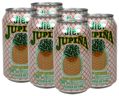 Jupiña Diet Six Pack 12 Oz Cans